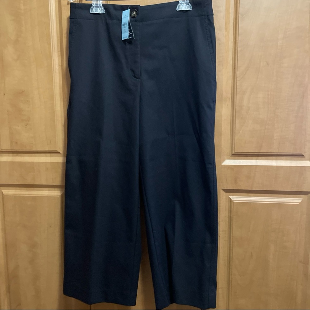 Ann Taylor Kate Fit Black Petite 10P Dress Pants